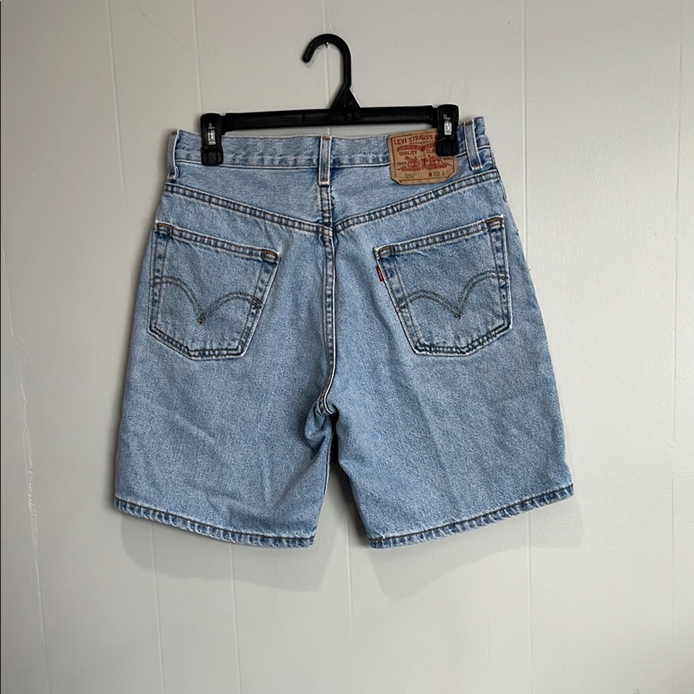 Levi's Light Blue Denim Shorts